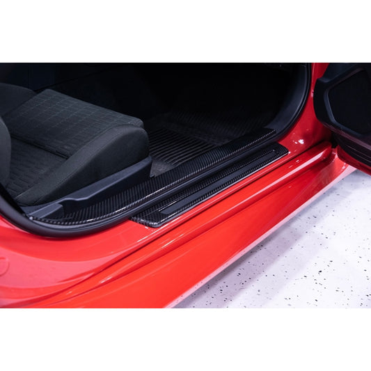 OLM Carbon Fiber Rear Door Step Guard