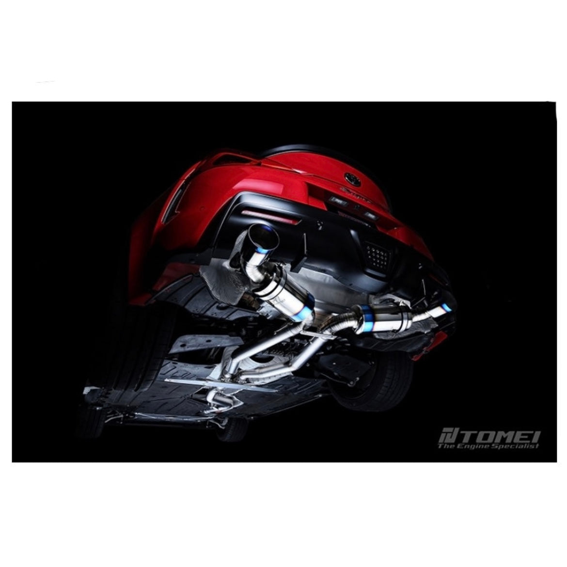 Tomei 2020-2022 Supra Dual Exit Full Titanium Expreme Ti Exhaust Muffler Kit Type- D