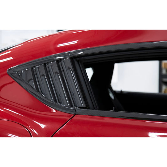 OLM 2020-2022 Toyota Supra Carbon Fiber Window / Door Molding 6PC Covers