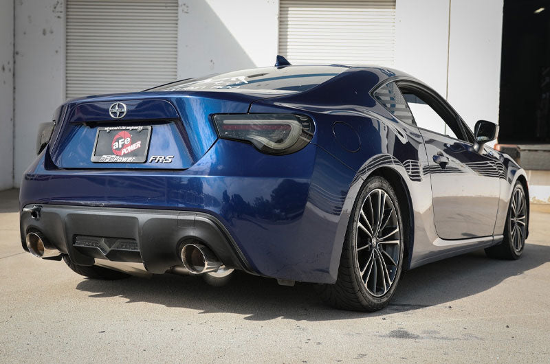aFe Power 2022+ Subaru BRZ / Toyota GR86 Takeda 2.5in Stainless Steel Cat-Back Exhaust System – Polished Tips