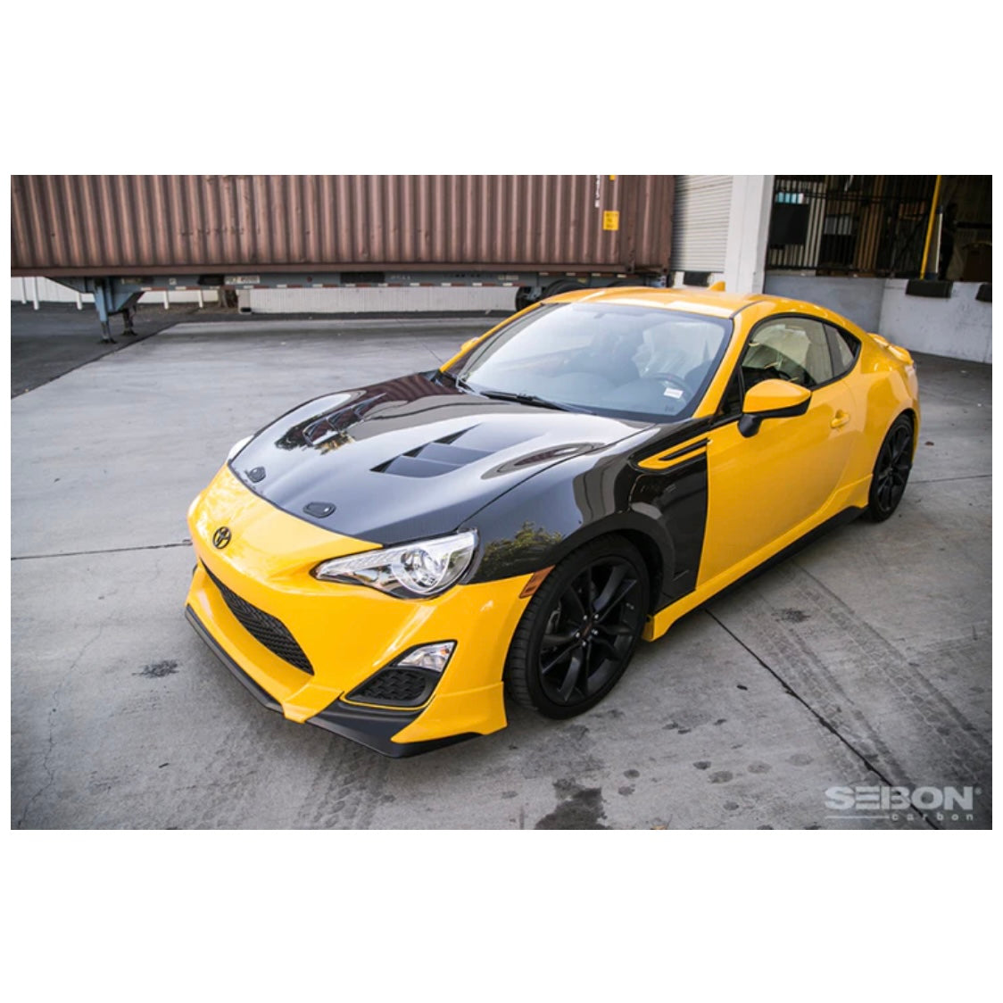 Seibon 12-13 BRZ/FRS TS Style Carbon Fiber Hood