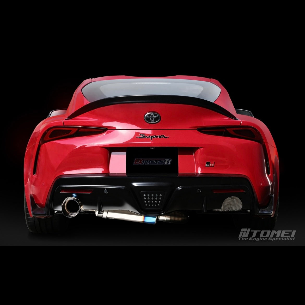 Tomei 2020-2022 Supra GR Expreme Ti Full Titanium Muffler Kit Type-R