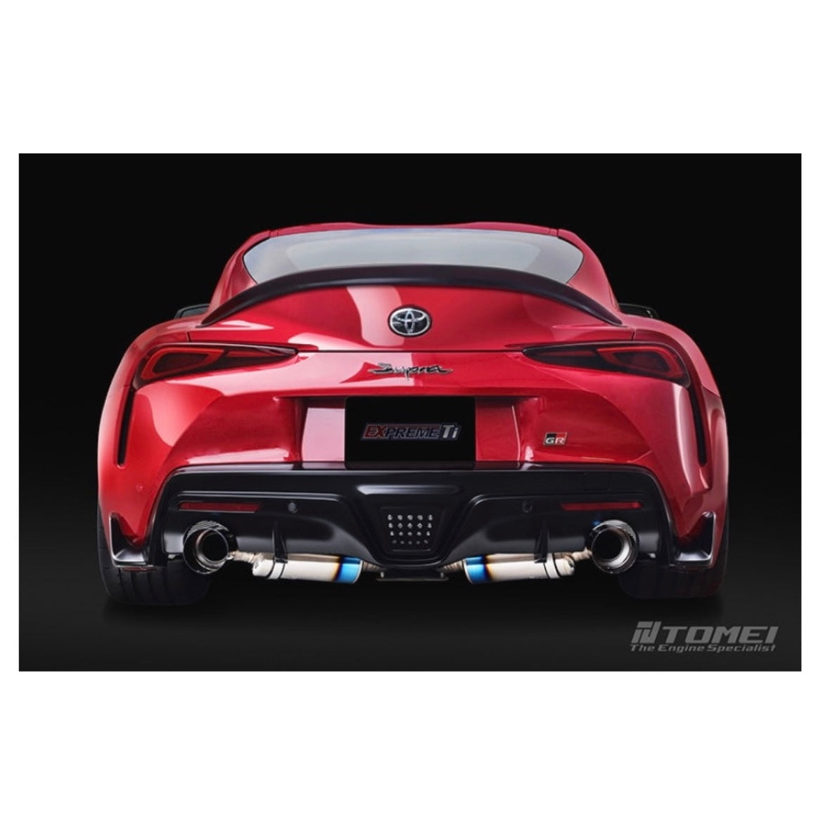 Tomei 2020-2022 Supra Dual Exit Full Titanium Expreme Ti Exhaust Muffler Kit Type- D