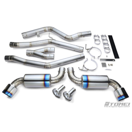 Tomei 2020-2022 Supra Dual Exit Full Titanium Expreme Ti Exhaust Muffler Kit Type- D