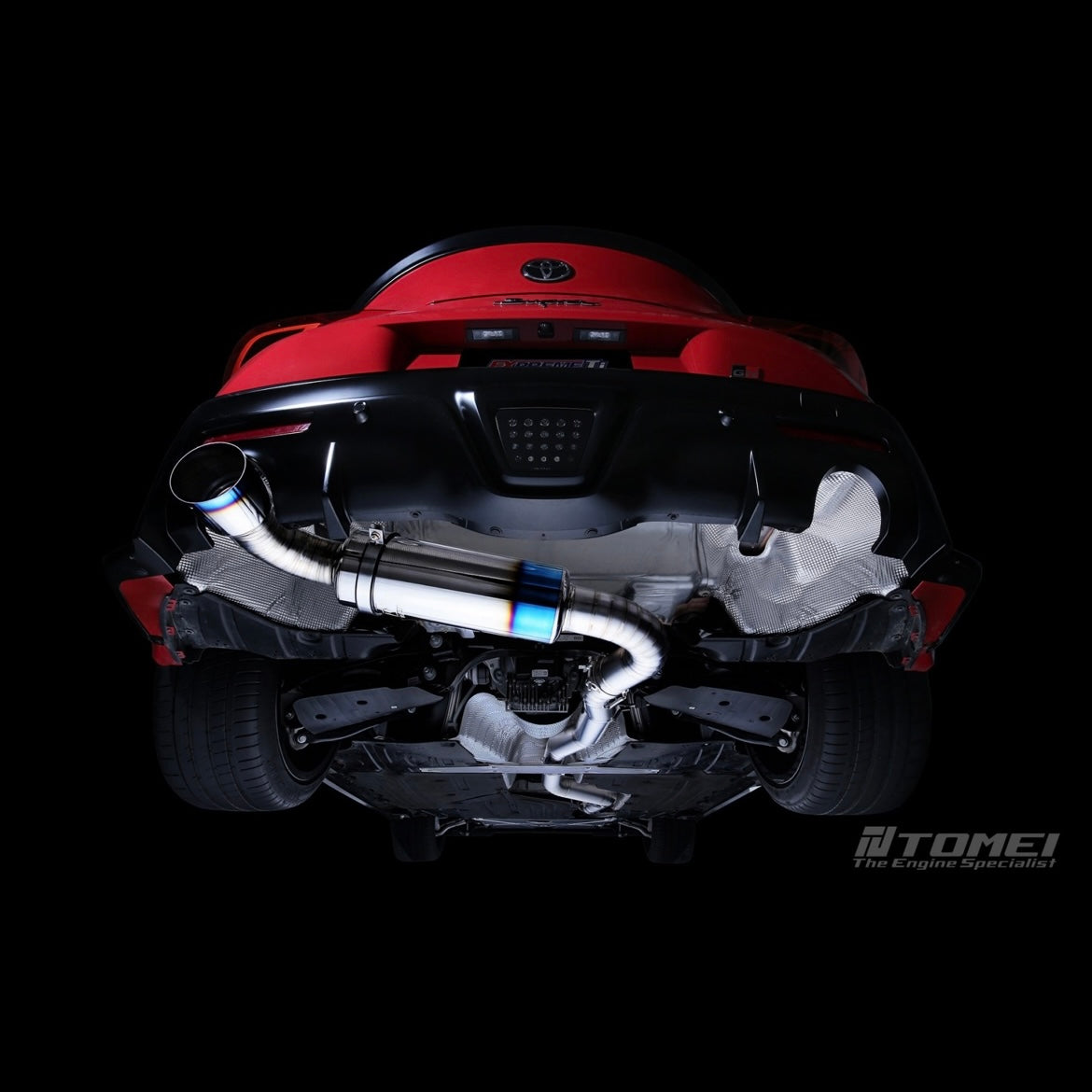 Tomei 2020-2022 Supra GR Expreme Ti Full Titanium Muffler Kit Type-R