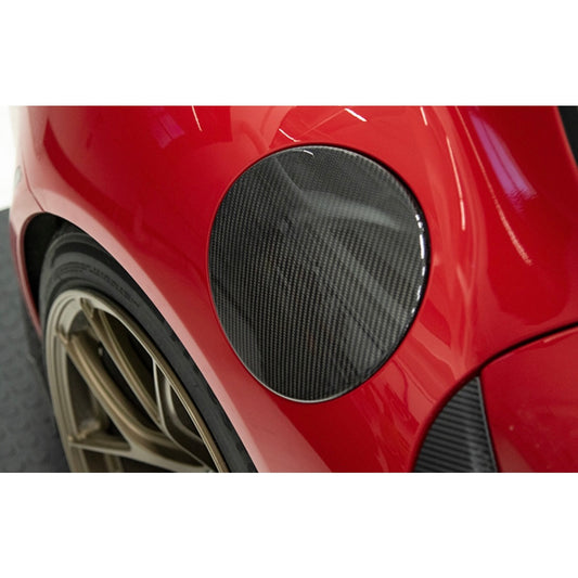 OLM 2020-2022 Toyota Supra Carbon Fiber Fuel Door Cover