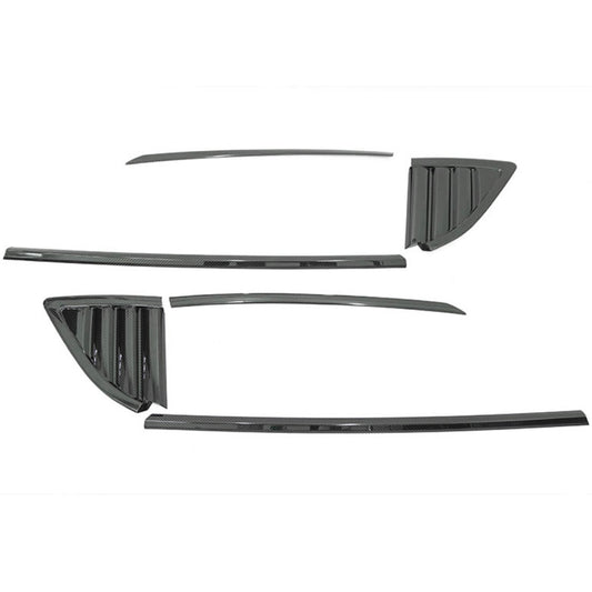OLM 2020-2022 Toyota Supra Carbon Fiber Window / Door Molding 6PC Covers