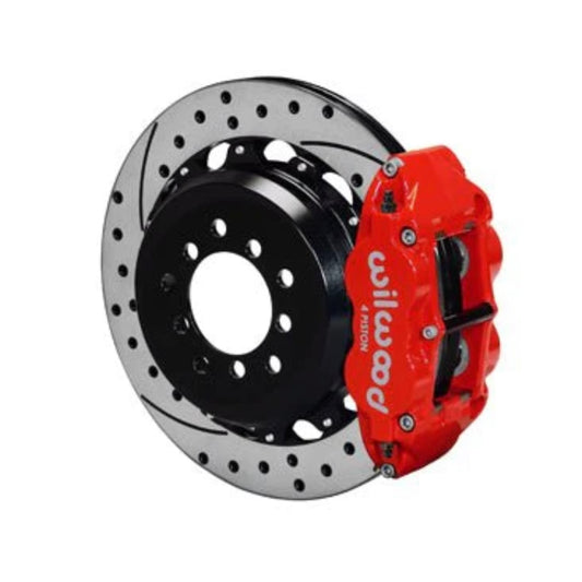 Wilwood 4R Drilled and Slotted Big Brake Kit Rear Red 2013-2022 BRZ / 2013-2016 FRS / 2017-2021 86 / 2022 GR86