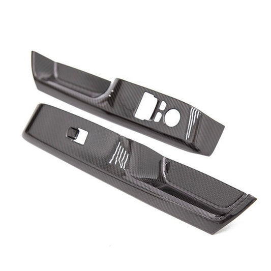 OLM 2020-2022 Toyota Supra LE Carbon Fiber Door Switch Panel Covers