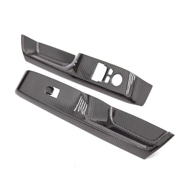 OLM 2020-2022 Toyota Supra LE Carbon Fiber Door Switch Panel Covers