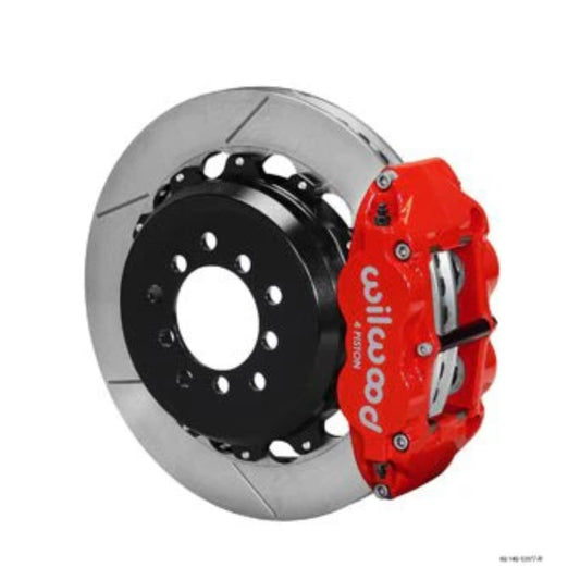 Wilwood 4R Slotted Big Brake Kit Rear Red 2013-2022 BRZ / 2013-2016 FRS / 2017-2021 86 / 2022 GR86