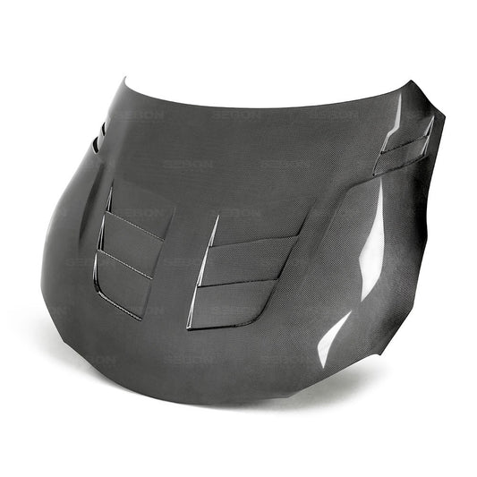Seibon Carbon 2020-2022 Toyota Supra GR TSII-Style Double-Sided Carbon Fiber Hood