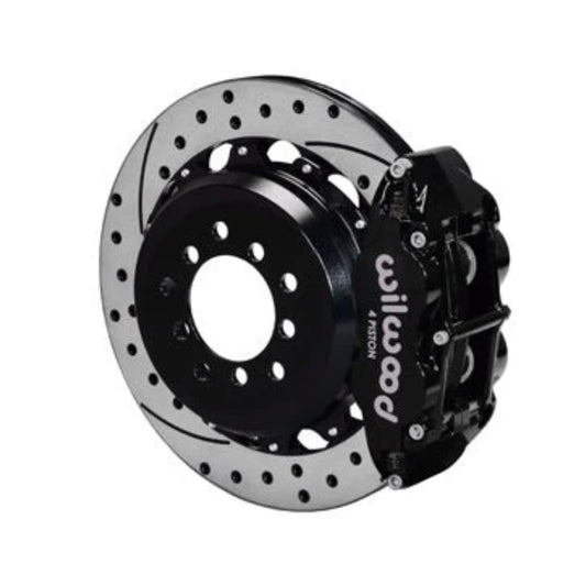 Wilwood 4R Drilled and Slotted Big Brake Kit Rear Black 2013-2022 BRZ / 2013-2016 FRS / 2017-2021 86 / 2022 GR86